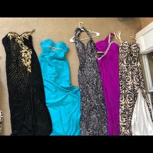 PROM DRESSES SIZES 2 and 8!!! Beautiful